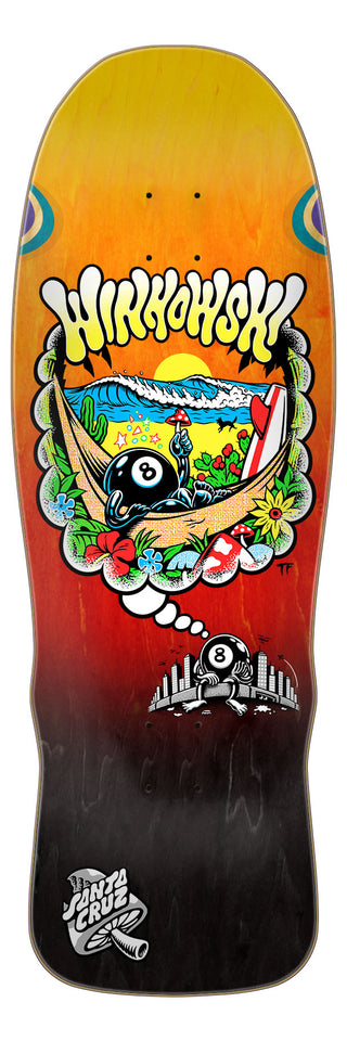 SANTA CRUZ WINKOWSKI 8 BALLR DAY DREAM PRO SHAPED DECK 10.35