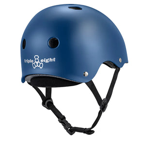 TRIPLE 8 DEEP COVER HELMET NAVY MATTE