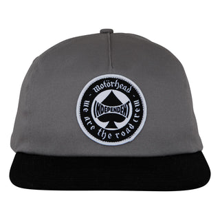 INDEPENDENT MOTORHEAD SPADE SNAPBACK UNSTRUCTURED HAT