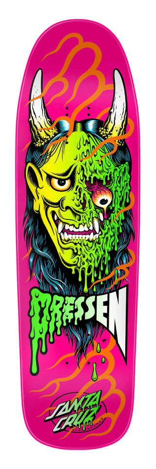 SANTA CRUZ DRESSEN HANNYA MASK PRO SHAPED DECK 9.3