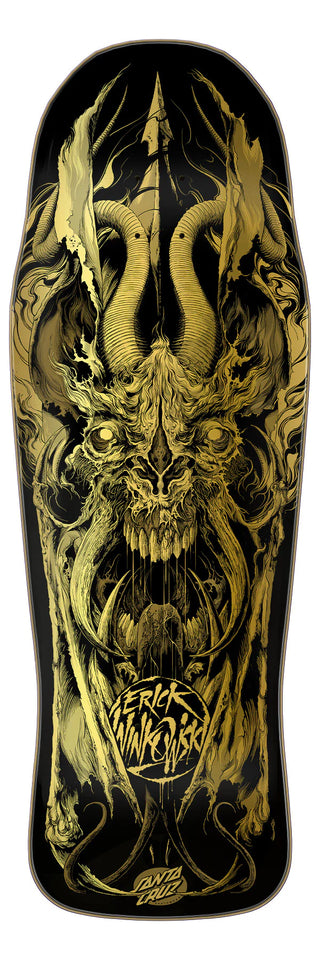 SANTA CRUZ WINKOWSKI PRIMEVAL GOLD PRO SHAPED DECK 10.34