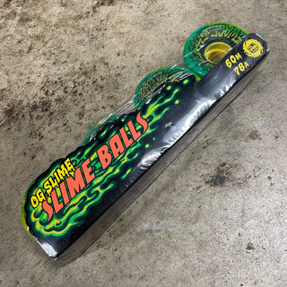 SLIMEBALLS SPEWAGE GREEN YELLOW SWIRL OG SLIME (78A/60MM)