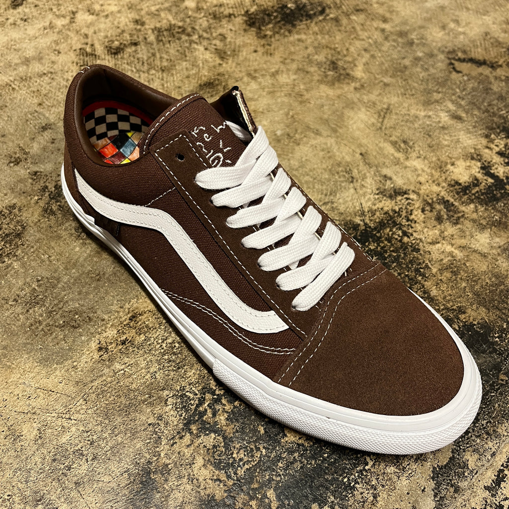 VANS SKATE OLD SKOOL NICK MICHEL (BROWN/WHITE) – 3rd Lair display picture 2