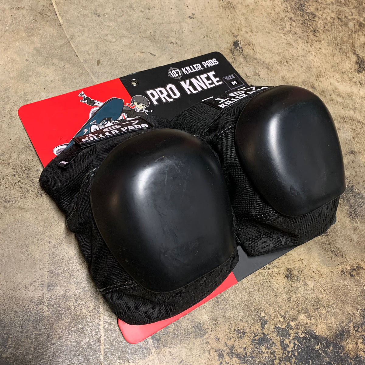 187 KILLER PAD PRO KNEE PAD JRサイズ - スケートボード