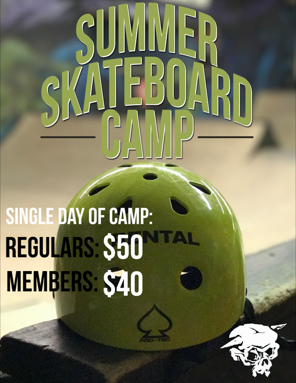 Sign up for Labor Day Skateboard Camp