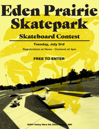 Free to enter Skateboard Contest - July 3, 2018