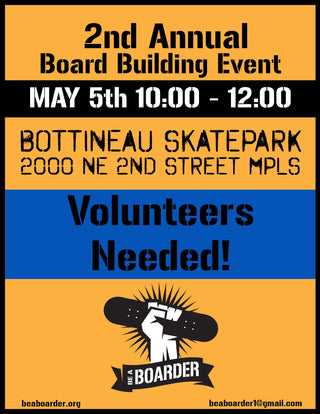 2nd Annual Be a Boarder board building event