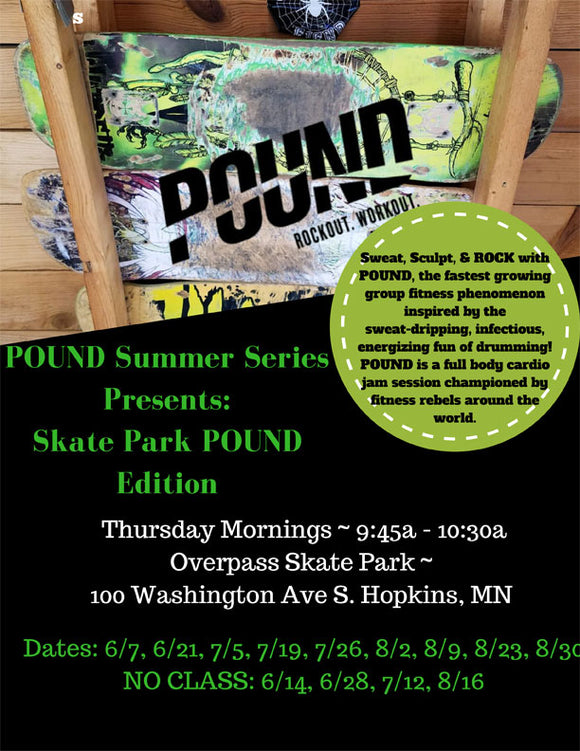 POUND Thursdays at Overpass starting June 7, 2018