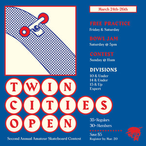 Twin Cities Open this weekend!