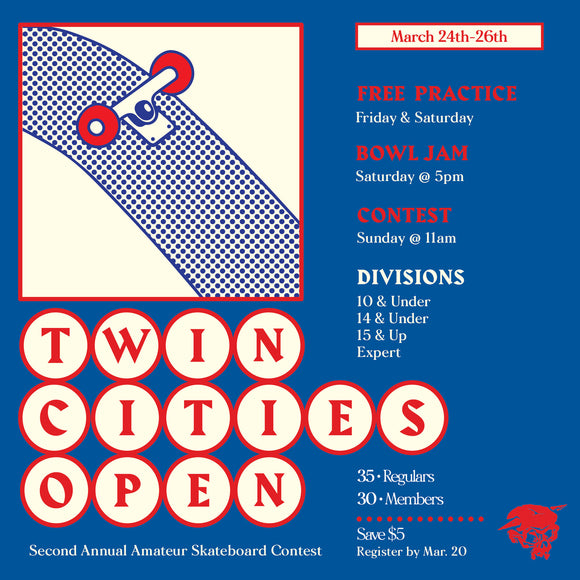 Twin Cities Open this weekend!