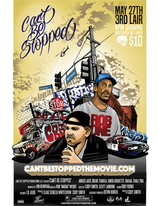 Cant Be Stopped The movie at 3rd Lair - Sat May 27 / 6pm / $10