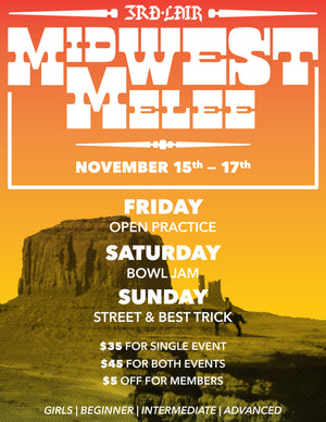 Midwest Melee This Weekend:  Nov 15 - 17, 2019