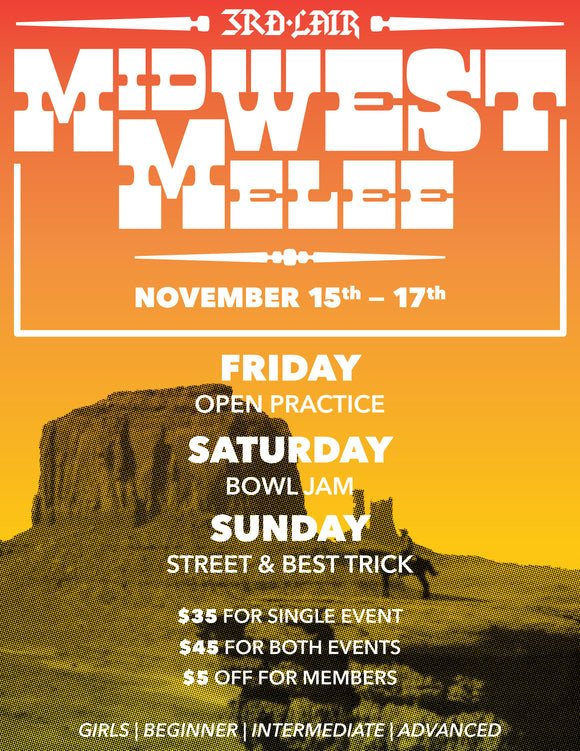 2019 Midwest Melee Nov 15 - 17, 2019 - Registration now Open