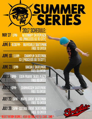 2017 Summer Series Schedule