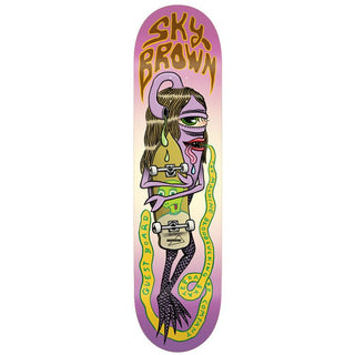 TOY MACHINE SKY BROWN GUEST BOARD (8.25)