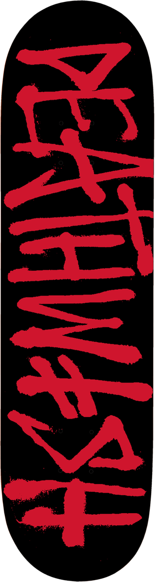 DEATHWISH DEATHSPRAY BLK/RED DECK