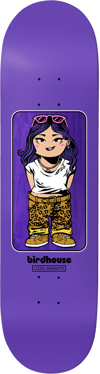 BIRDHOUSE LIZZIE ARMATO TOYBOX DECK (8.0)