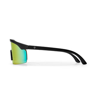 CHPO LELLE SUNGLASSES (BLACK/RED MIRROR)