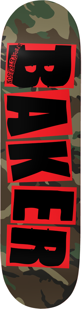BAKER TYSON PETERSON BRAND LOGO DECK (8.25)