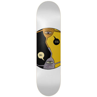 TOY MACHINE YES/NO SYMMETRICAL DECK (8.25)