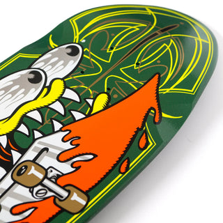 SANTA CRUZ MEEK PINSTRIPES SLASHER GREEN DECK