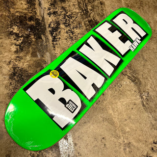 BAKER RH BRAND NAME NEON GREEN B2 DECK (8.5)