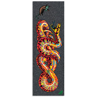 MOB X SANTA CRUZ KENDALL SNAKE GRIPTAPE SHEET (11IN X 33IN)