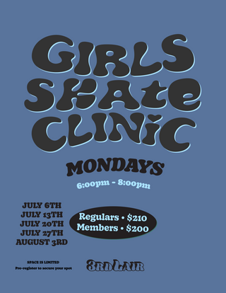 2026 GIRLS SKATEBOARD CLINIC SESSION #6