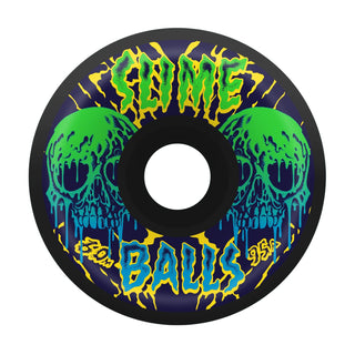 SLIME BALLS SKULL VOMITS BLACK WHEELS (95A)