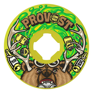SLIME BALLS COLLIN PROVOST BEER GUEST VOMIT MINI GREEN WHEELS (97A)