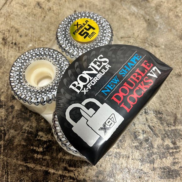 BONES XF DOUBLE LOCK V7 WHEELS (97A/54MM)