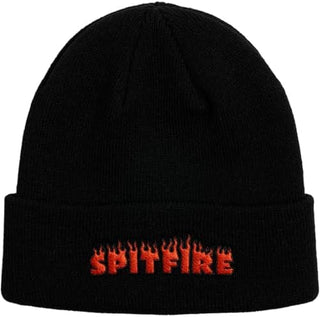 SPITFIRE DEMONSEED SCRIPT CUFF BEANIE (BLACK)