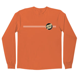 SANTA CRUZ OTHER DOT L/S ORANGE W/BLACK/GOLD