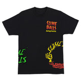 SLIME BALLS PRODUCTION T-SHIRT BLACK