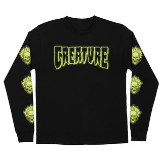 CREATURE BONHEAD GLITCH LONSLEEVE T-SHIRT