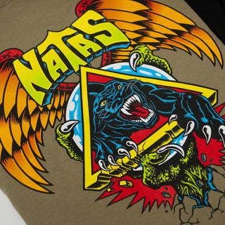 SANTA CRUZ NATAS SC PANTHER HEAVYWEIGHT T-SHIRT