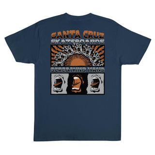 SANTA CRUZ SCREAMING CONNECT HEAVYWEIGHT TSHIRT