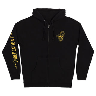 INDEPENDENT BRATRUD NOTEBOOK ZIP HOODED HEAVYWEIGHT SWEATSHIRT