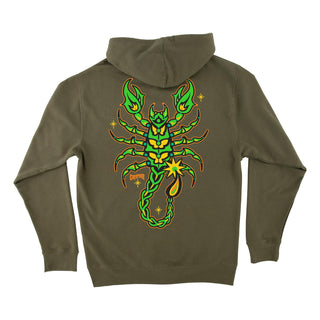 CREATURE DEADLY SANDS ZIP HOODED HEAVYWEIGHT SWEATSHIRT