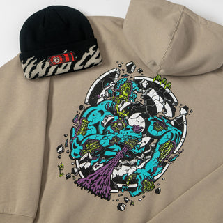 SANTA CRUZ ROSKOPP DISSECT P/O HEAVYWEIGHT HOODED SWEATSHIRT