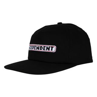 INDEPENDENT BAR LOGO SNAPBACK UNSTRUCTURED HAT