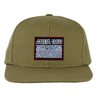 SANTA CRUZ DRESSEN CELTICDOGS SNAPBACK STRUCTURED HAT