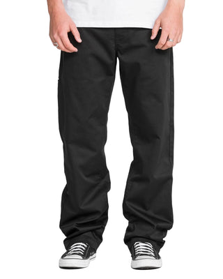 VOLCOM FRICKIN ILLY RELAXED CHINO (BLACK)