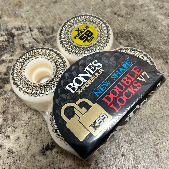 BONES XF DOUBLE LOCK V7 WHEELS (99A/58MM)