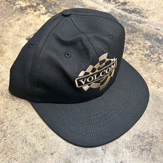 VOLCOM OVAL TRACK ADJUSTABLE HAT (BLK)