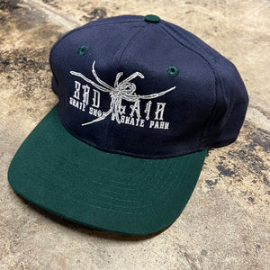 3RD LAIR SPIDER 6 PANEL HAT (NAVY/DARK GREEN)