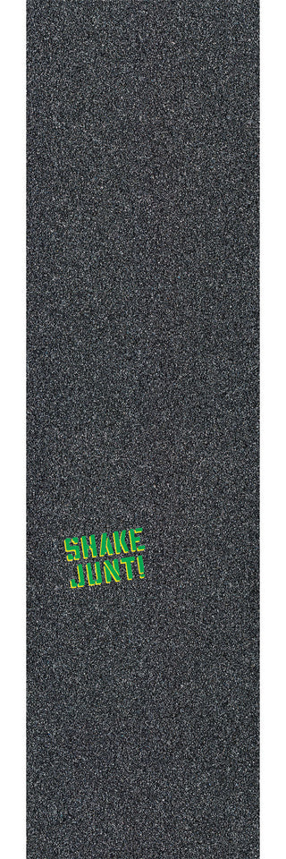 MOB X SHAKE JUNT GREEN LOW KEY LOGO GRIPTAPE SHEET (9IN X 33IN)