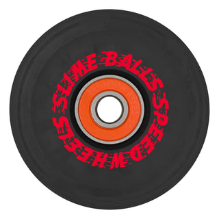 SLIME BALLS FLAME LIGHT UPS OG SLIME BLACK WHEELS (66MM/78A))
