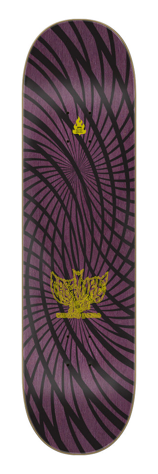 CREATURE GRAVETTE HIPPIE SKULL 20TH ANNIVERSARY DECK (8.3)