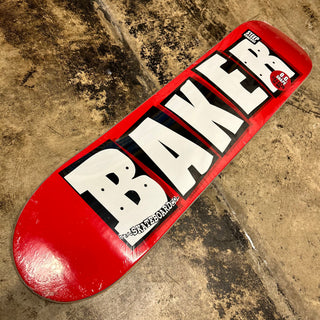 BAKER BRAND LOGO WHITE DECK (7.56)